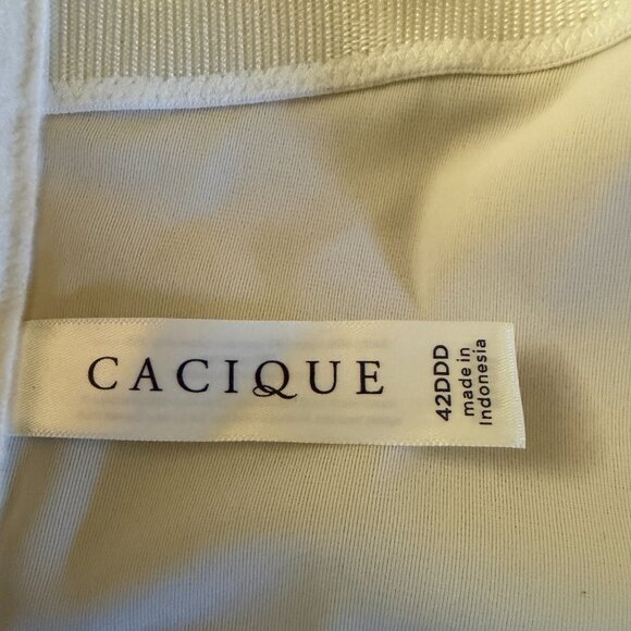 Cacique Multi-way Boost Bra Corset Style White Lace Bra Size 42 DDD - Picture 8 of 12